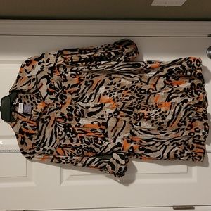 Cheetah print shirt all $4 items are 2 for $5